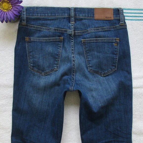 MADEWELL Jeans Size 27 High Riser Skinny Blue Denim - Picture 8 of 14